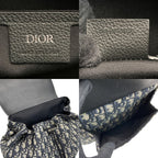 Dior Oblique Motion Backpack Navy Cloth — view 5