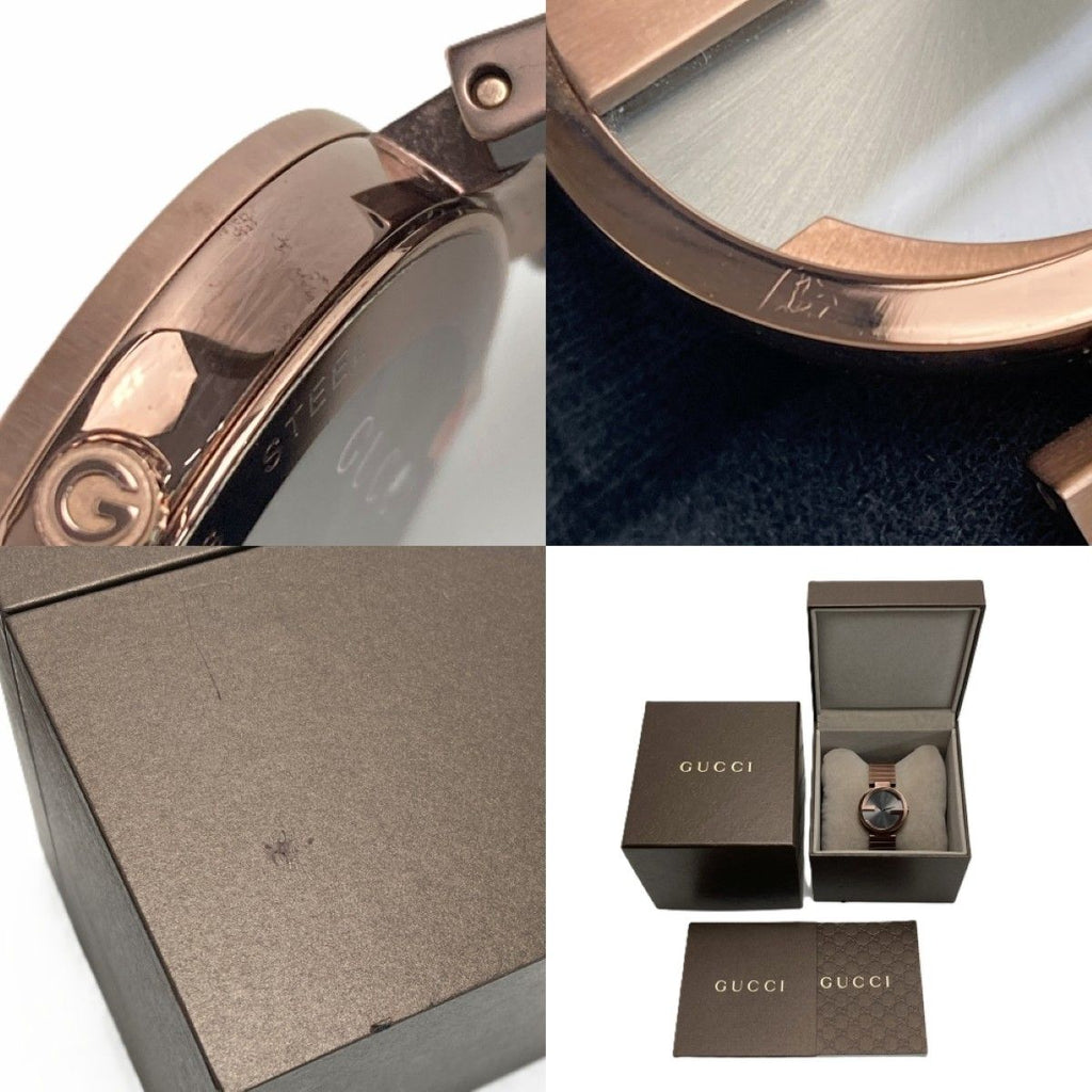 Gucci Interlocking 133.3 Gray Quartz Watch Box Instruction Manual — view 7