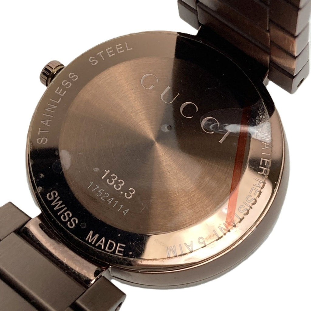 Gucci Interlocking 133.3 Gray Quartz Watch Box Instruction Manual — view 4