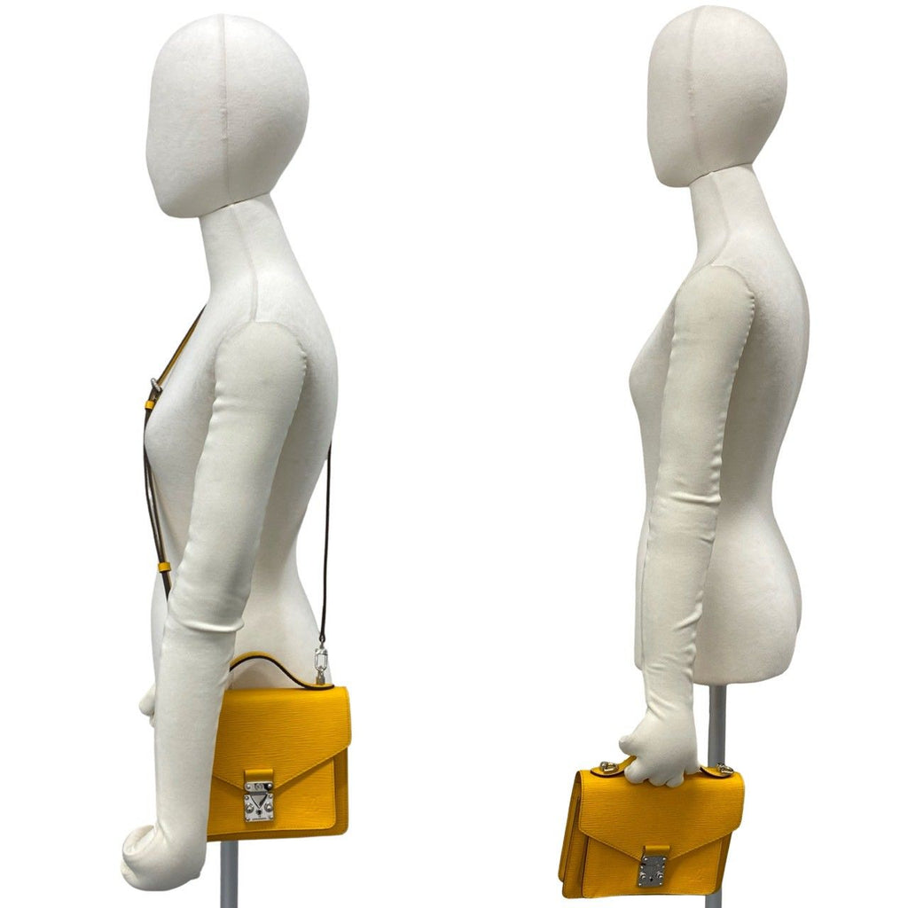 Louis Vuitton Monceau BB Epi Leather 2-Way Shoulder Bag Tassiri Yellow — view 2