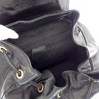 Gucci Bamboo Backpack Vintage 003 Leather Black Gold Masterpiece Retro — view 8