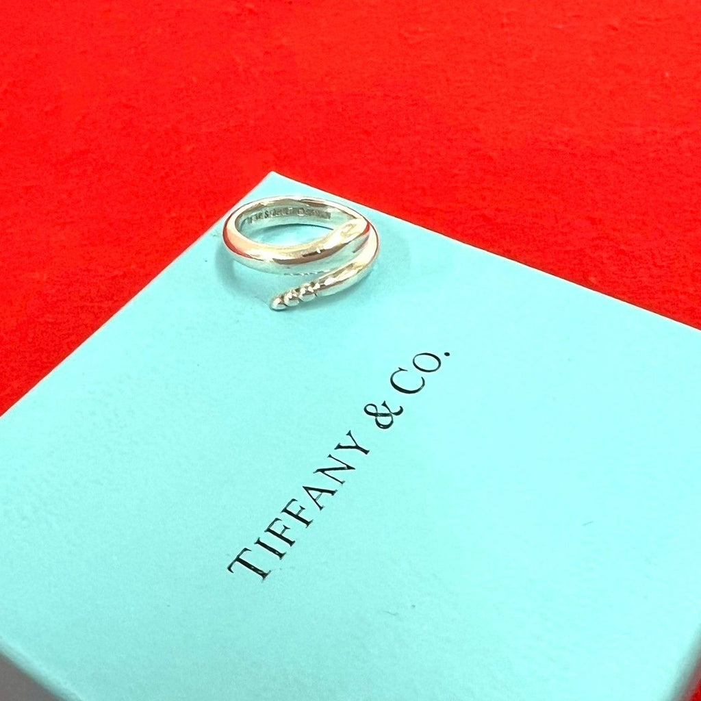 Tiffany & Co Vintage Snake Ring 925 Sterling Silver