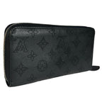 Louis Vuitton Mahina Zippy Wallet Monogram Canvas Black — view 3