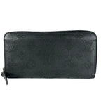 Louis Vuitton Mahina Zippy Wallet Monogram Canvas Black