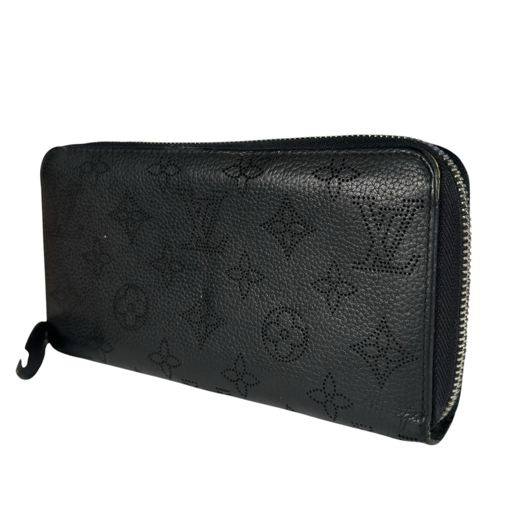Louis Vuitton Mahina Zippy Wallet Monogram Canvas Black — view 2