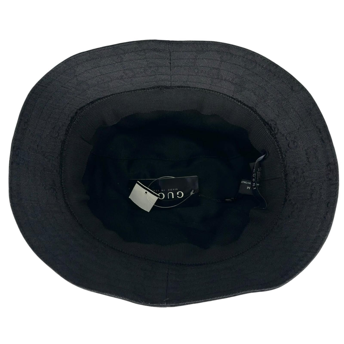 Gucci GG Canvas Hat Polyester Black Bucket — view 6