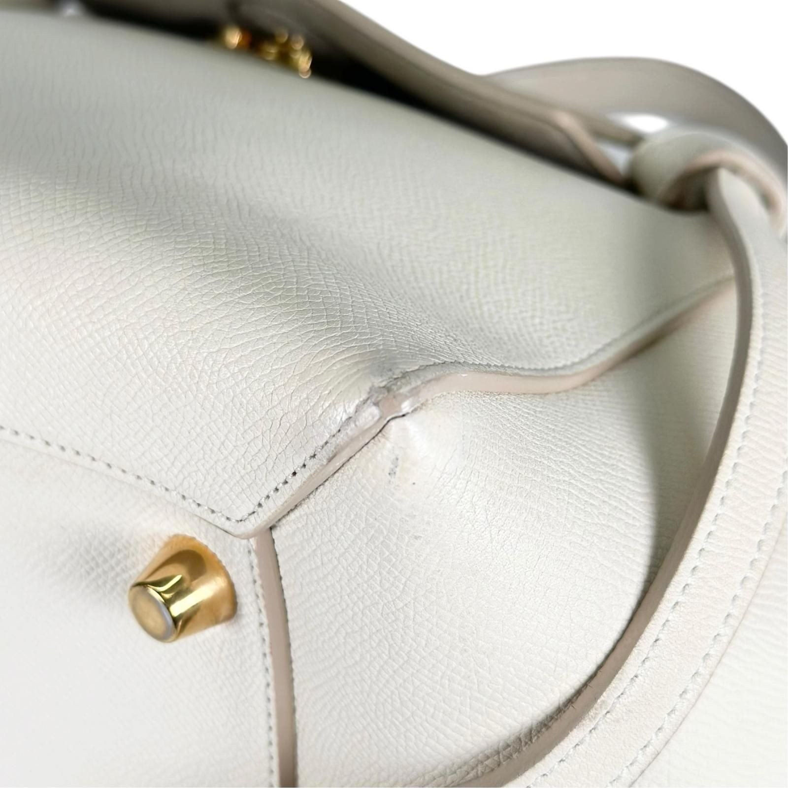Celine Belt Bag Leather Ivory — view 8