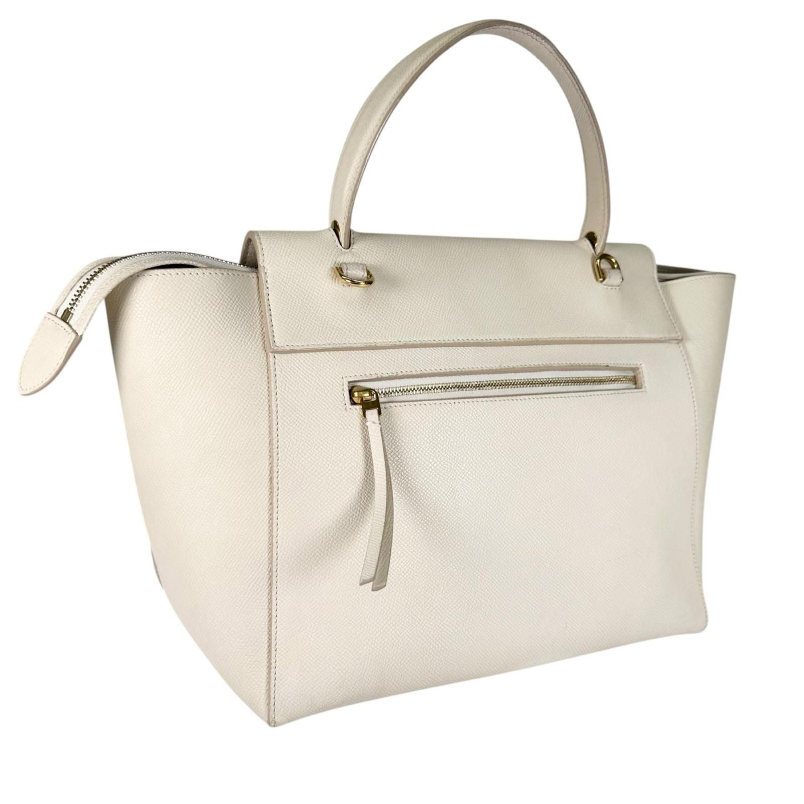Celine Belt Bag Leather Ivory — view 3