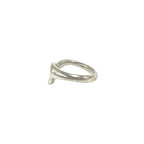 Tiffany & Co Vintage Full Heart Ring 925 Sterling Silver — view 4