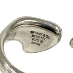 Tiffany & Co Vintage Full Heart Ring 925 Sterling Silver — view 3