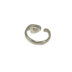 Tiffany & Co Vintage Full Heart Ring 925 Sterling Silver — view 6