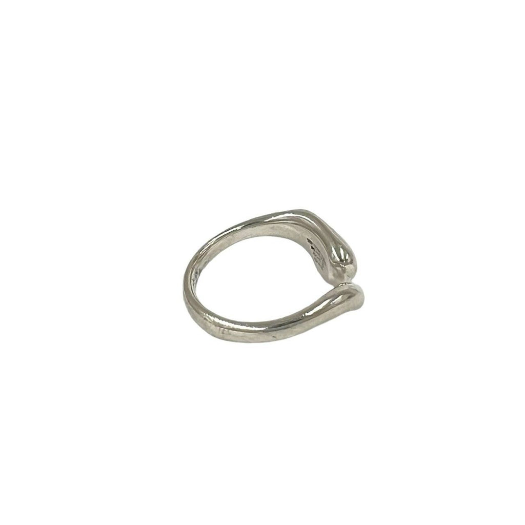 Tiffany & Co Vintage Full Heart Ring 925 Sterling Silver — view 5