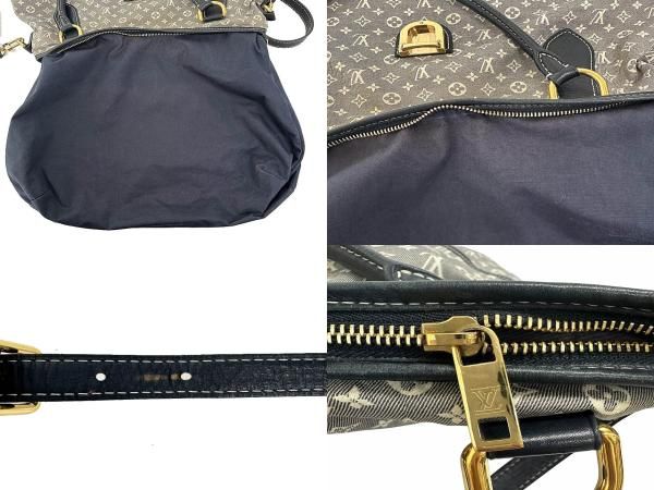 Louis Vuitton Monogram Idylle Elegy 2-Way Tote Shoulder Bag Navy — view 9