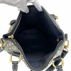 Louis Vuitton Monogram Idylle Elegy 2-Way Tote Shoulder Bag Navy — view 3