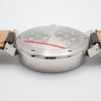 Louis Vuitton Tambour GMT Automatic Winding Watch Brown Dial Leather Strap — view 8