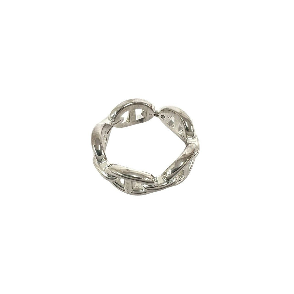 Hermes Chaine D'ancre Ring 925 Sterling Silver — view 5