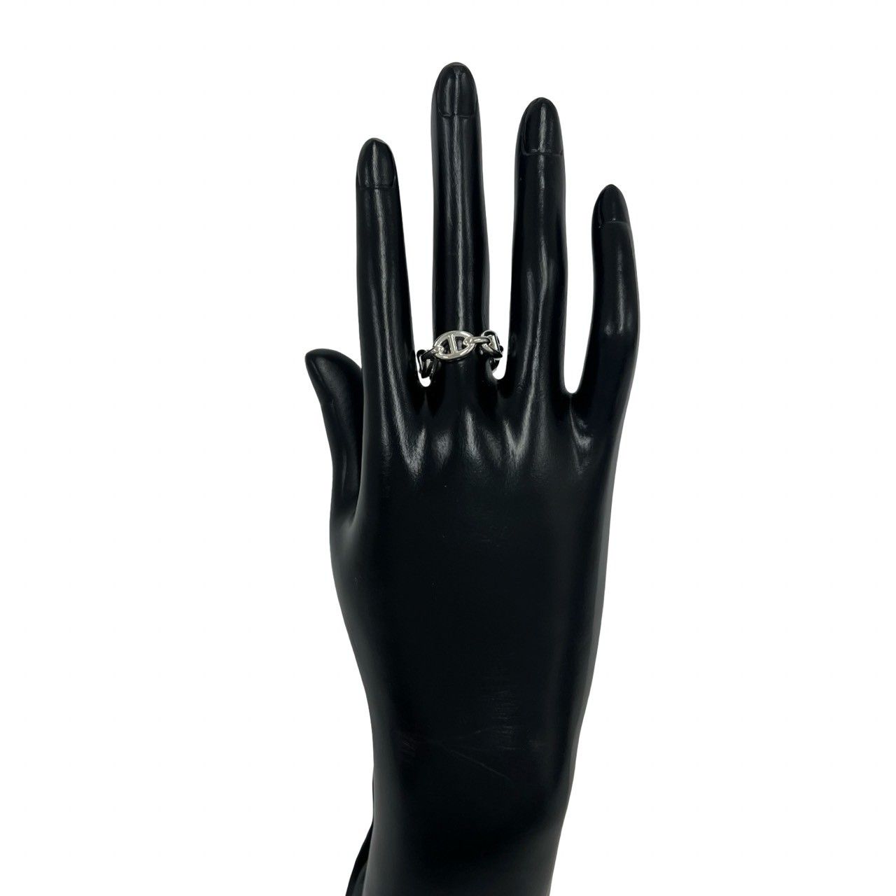 Hermes Chaine D'ancre Ring 925 Sterling Silver — view 2