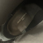Louis Vuitton Bob le Line Monogram Boots Short Shoes Leather Black Ankle Side — view 7