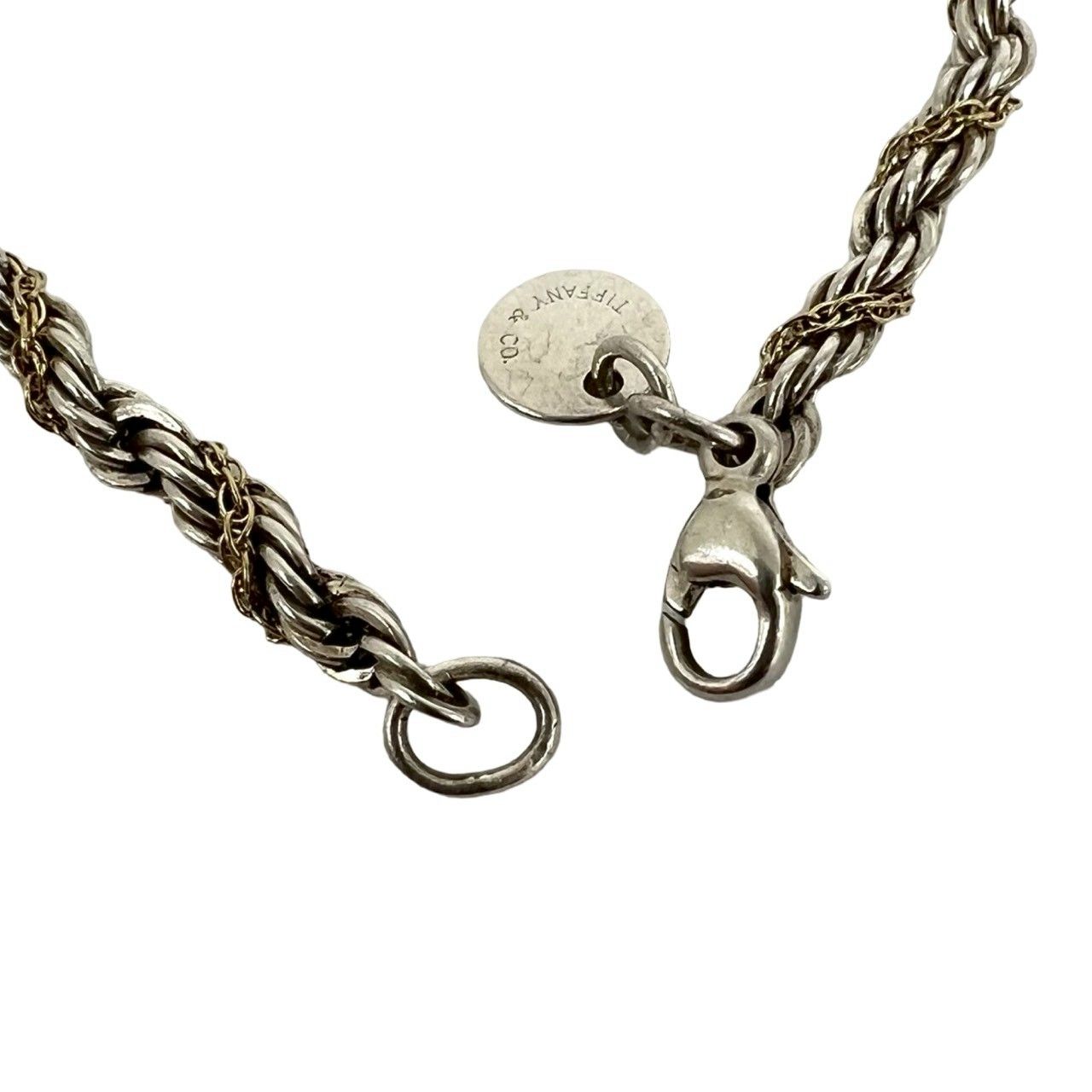 Tiffany & Co Vintage Twist Rope Bracelet 925 Sterling Silver — view 4