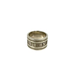 Tiffany & Co Vintage Wide Atlas Ring 925 Sterling Silver — view 6