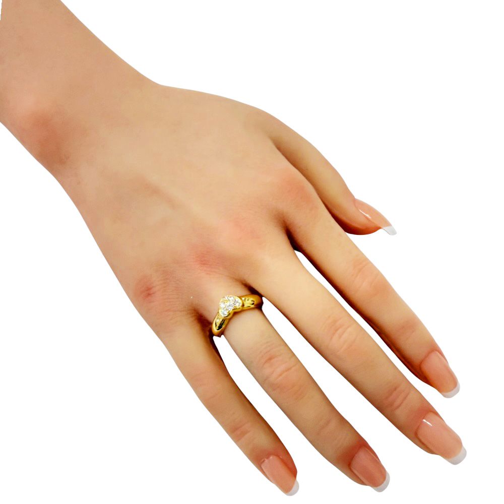 Tiffany & Co Friendship Ring 18k Gold Diamond — view 2