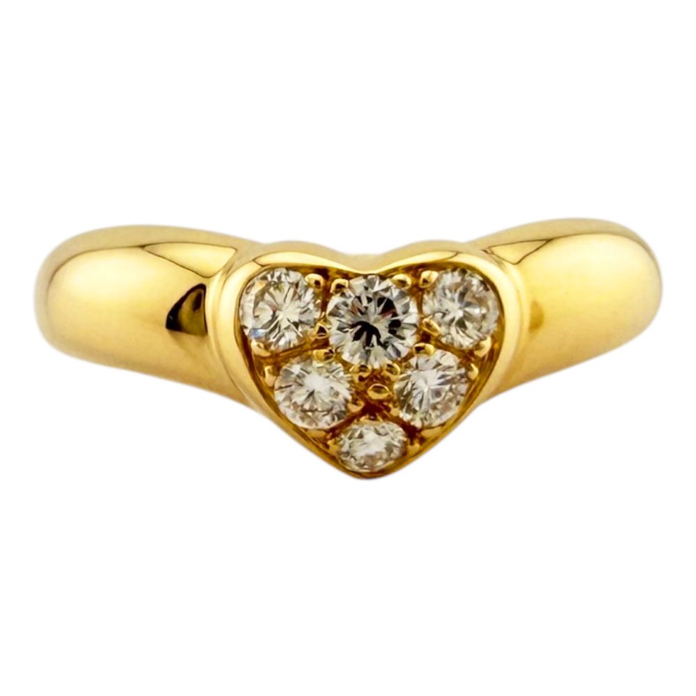 Tiffany & Co Friendship Ring 18k Gold Diamond — view 3