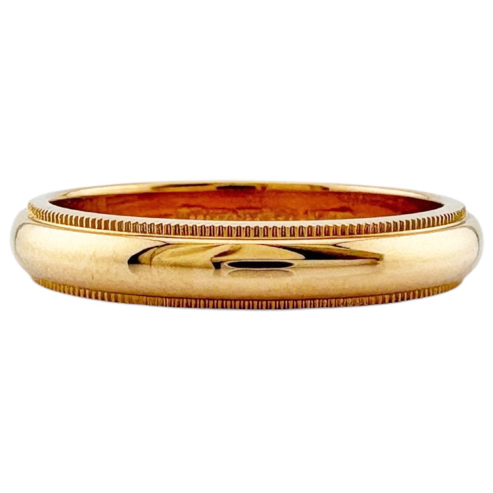 Tiffany & Co Mil Gray Ring 18k Gold — view 3