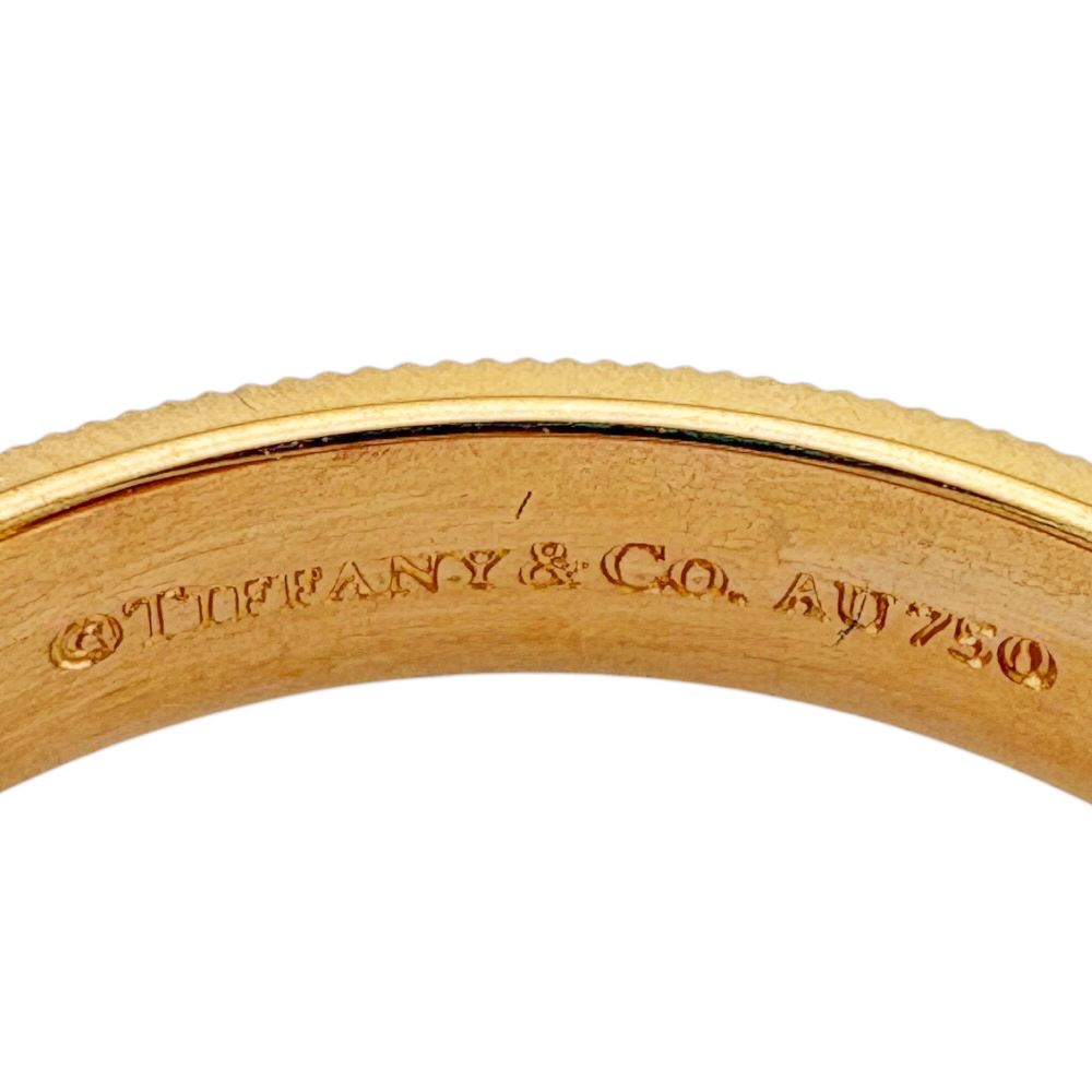 Tiffany & Co Mil Gray Ring 18k Gold — view 6