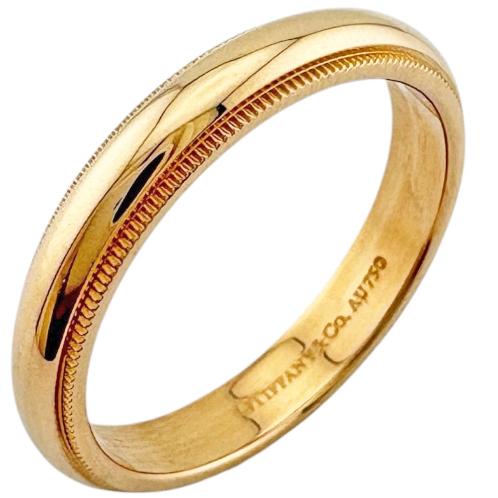 Tiffany & Co Mil Gray Ring 18k Gold