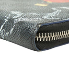 Louis Vuitton Damier Graphite Zippy Organizer NM Map Wallet Leather — view 4