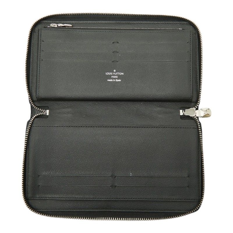 Louis Vuitton Damier Graphite Zippy Organizer NM Map Wallet Leather — view 9