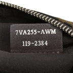 Fendi Zucca Crossbody Shoulder Bag Khaki Brown Nylon Leather — view 8