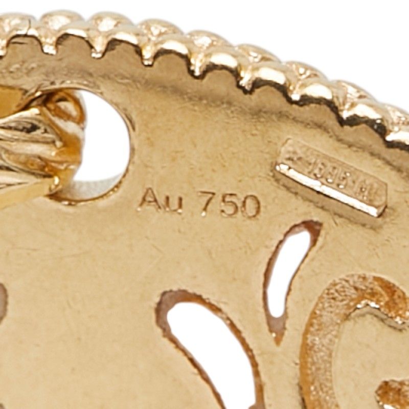 Gucci Icon Blue Pendant 18k Yellow Gold — view 4