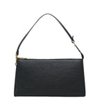Louis Vuitton Epi Pochette Accessoire Handbag Noir Black Leather
