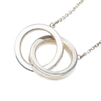Tiffany & Co Interlocking Circle Necklace Silver
