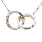 Tiffany & Co Interlocking Circle Necklace Silver — view 3