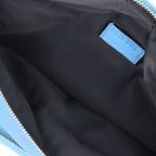 Loewe Puffy Bam Anagram Logo Patch Nylon Cut Replacement Leather Waist — view 3