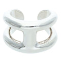 Hermes Osmose PM Silver Ring