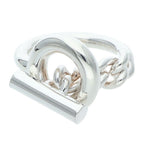 Hermes Croisette Silver Ring