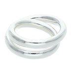 Hermes Vertige Silver Ring — view 2