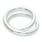 Hermes Vertige Silver Ring