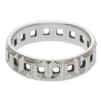 Tiffany & Co True Wide 18k White Gold Ring — view 2