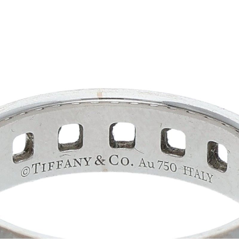 Tiffany & Co True Wide 18k White Gold Ring — view 3