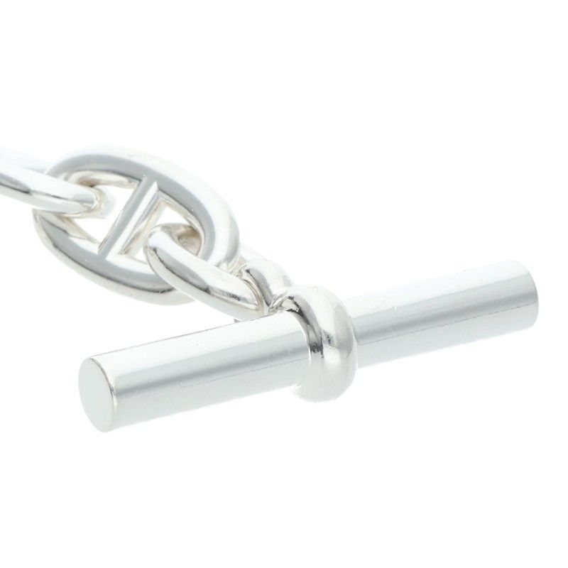 Hermes Chaine D'ancre TGM Silver Bracelet — view 4