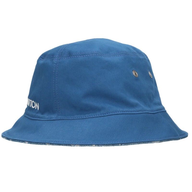 Louis Vuitton Bonnet Monogram Essential Reversible Denim Bucket — view 3