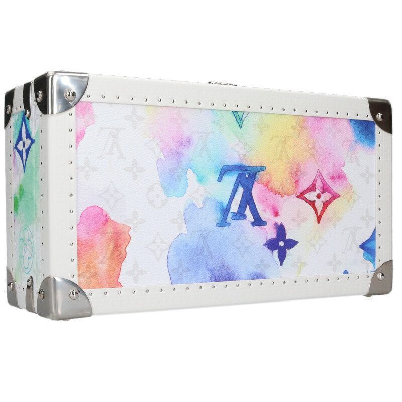 Louis Vuitton Coffret 8 Montre Water Monogram Lambskin Watch Case — view 2