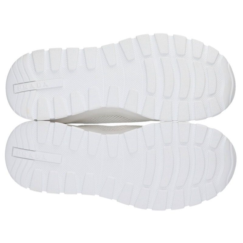 Prada Low Cut Sneakers with Triangular Plate 7.5 — view 3