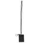 Chanel CC Logo Caviar Leather Neck Strap Card Case — view 2