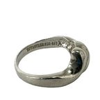 Tiffany & Co Twist Trop Ring 925 Sterling Silver Gold — view 3
