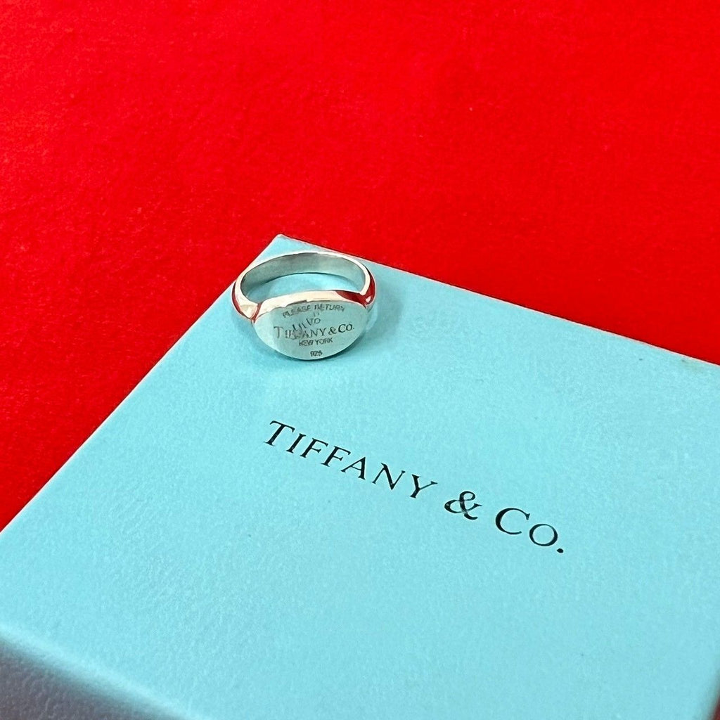 Tiffany & Co Return to Ring 925 Sterling Silver